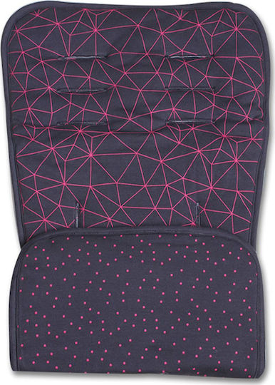 Minene Kinderwagenabdeckung Beidseitig 35x75cm Fuchsia Laser