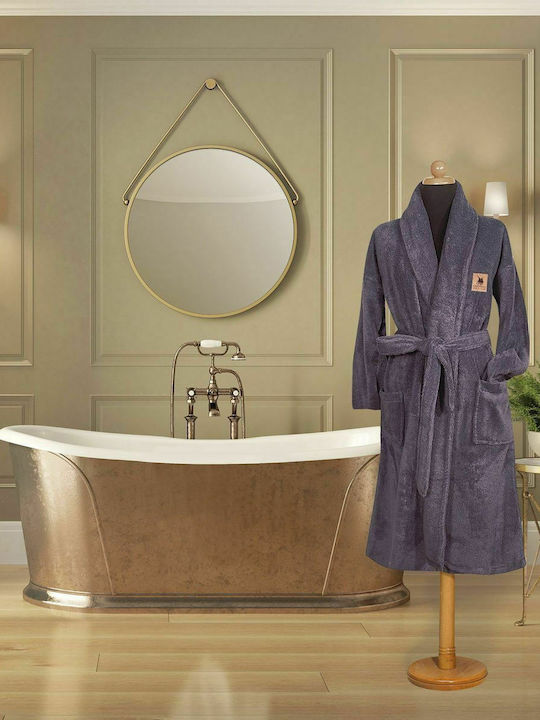 Greenwich Polo Club Damenbademantel mit Kragen 2617 380gr/m²
