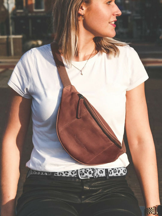 The Chesterfield Brand Eden Leather Waist Bag Brown
