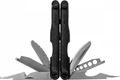 Walther GMT150 Multi-tool Black with Blade made of Stainless Steel in Sheath