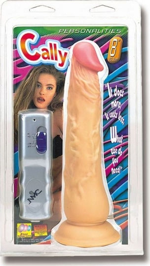 Nanma Personalities Cally Realistic Vibrator 21cm Carne