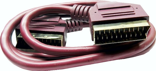 Bridge Cable Καλώδιο Scart female - Scart male 1.5m Κόκκινο 30413