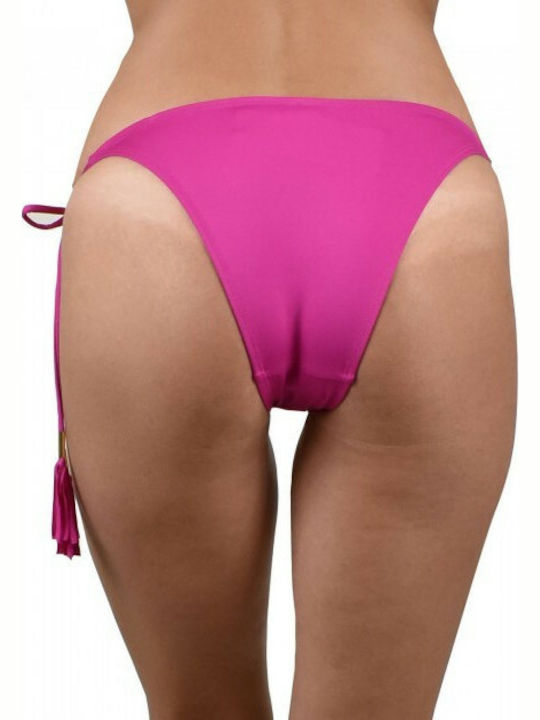 Bluepoint Bikini Brazil with Ties Fuchsia