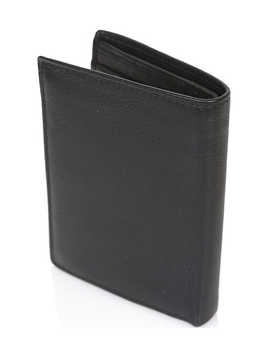 Leather Men's Wallet Classic Black