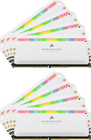 Corsair Dominator Platinum RGB 32GB DDR4 RAM με 4 Modules (4x8GB) και Ταχύτητα 3600 για Desktop