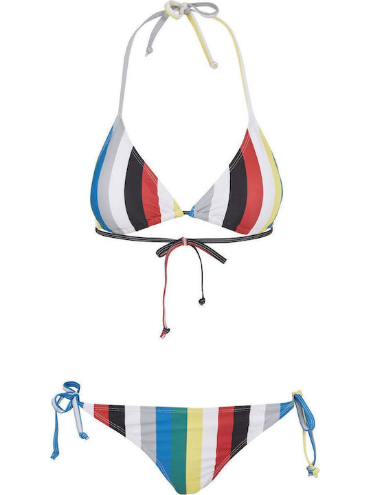Set Bikini Τριγωνάκι Ριγέ