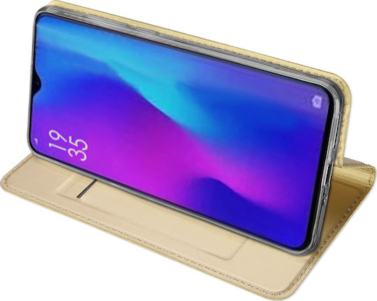 Dux Ducis Skin Pro Book Δερματίνης Χρυσό (Huawei P30 Pro)