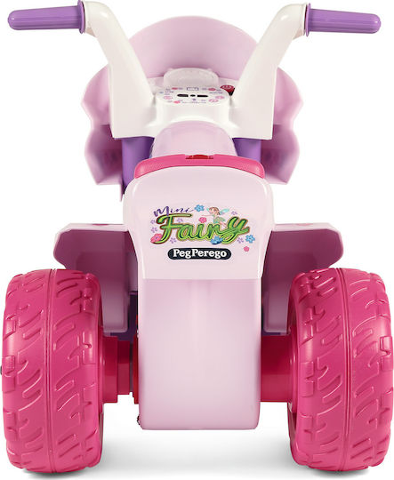 Παιδική Μηχανή Licensed Mini Fairy Ηλεκτροκίνητη 6 Volt Ροζ για 1+ ετών