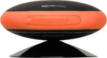 Boompods Aquapod Waterproof Bluetooth Speaker 3W with Battery Life up to 5 hours Orange