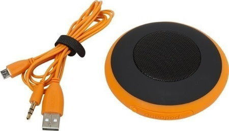 Boompods Aquapod Waterproof Bluetooth Speaker 3W with Battery Life up to 5 hours Orange