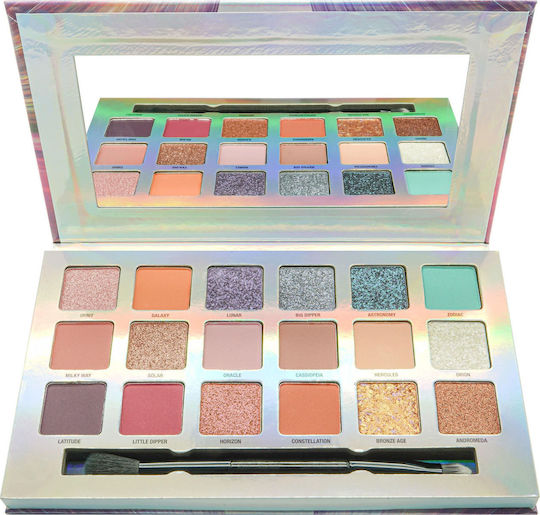 W7 Cosmetics Total Eclipse Paletă cu Farduri de Pleoape în Formă Solidă 18gr