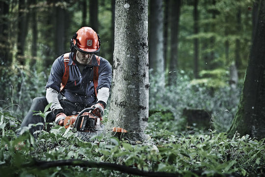 Husqvarna Κλαδευτικό Αλυσοπρίονο Βενζίνης 1.56hp 2.7kg με Λάμα 25.4cm και Easy Start