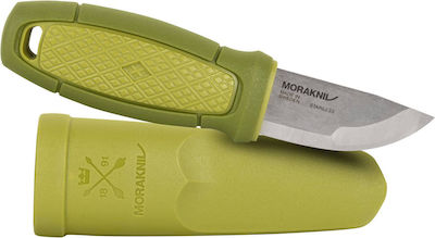 Morakniv Eldris Neck Knife Green with Blade made of Stainless Steel