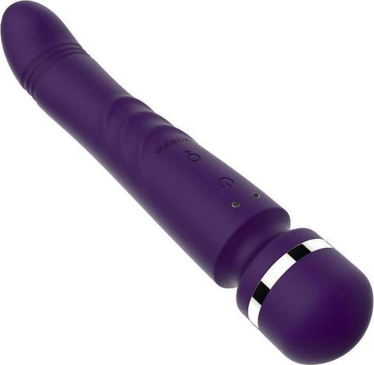 Nalone Yoni Magic Vibrator with Dual Heads Δονητής Μασάζ Dark Lilac