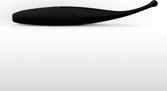 Senzi Fine Point Vibrator Mini Κλειτοριδικός Δονητής 14.7cm Black