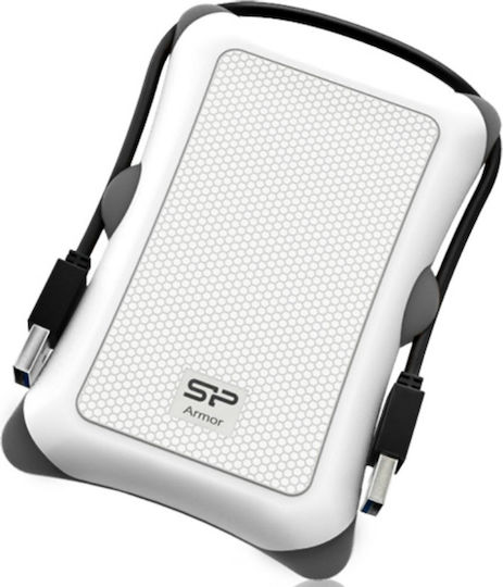 Silicon Power Armor A30 USB 3.0 External 2.5" HDD 2TB White / Gray