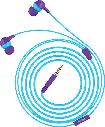 Trust Buddi Kids In-ear Handsfree με Βύσμα 3.5mm Μωβ