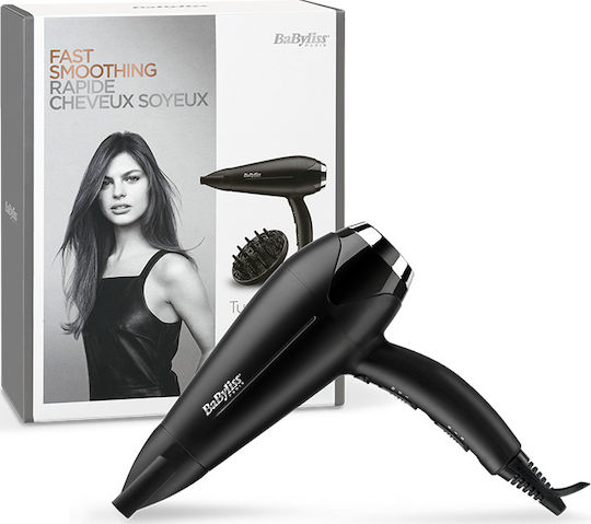 Babyliss Turbo Smooth Ionic Πιστολάκι Μαλλιών με Φυσούνα 2200W
