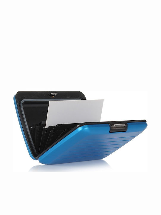 Stockholm V2 Men's Wallet Cards with RFID Blue