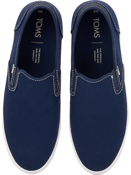Toms Baja Πάνινα Ανδρικά Slip-On Μπλε 