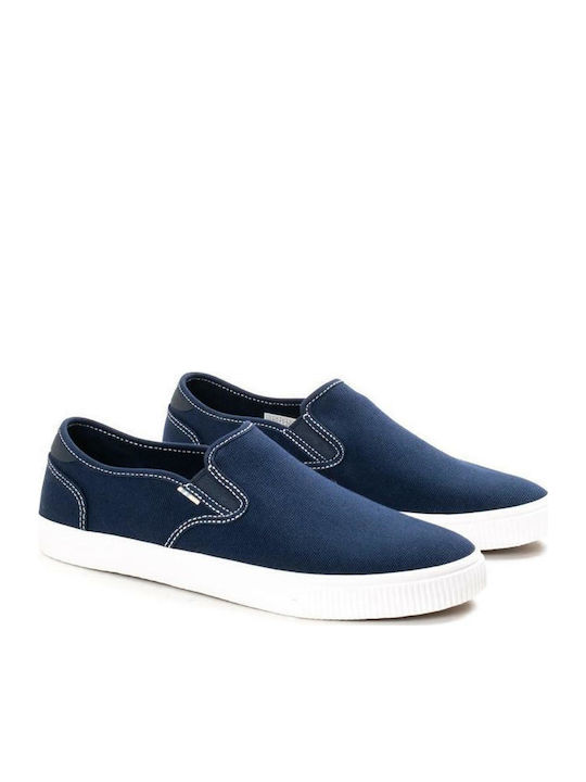 Baja Men's Canvas Slip-Ons Blue