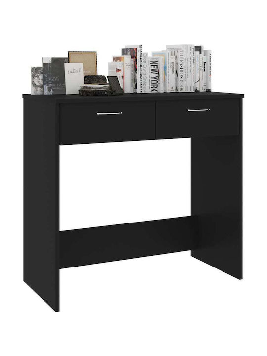 Desk Black 80x40x75cm