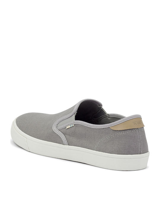 Baja Πάνινα Ανδρικά Slip-On Γκρι