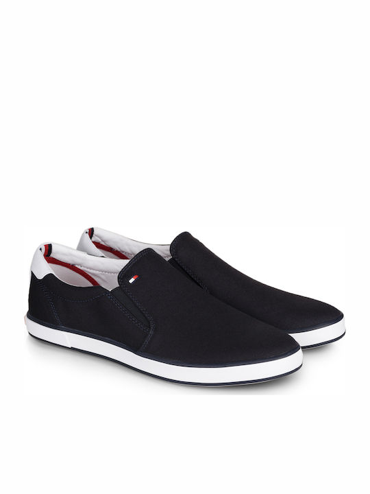 Harlow 2D Iconic Ανατομικά Πάνινα Ανδρικά Slip-On Midnight