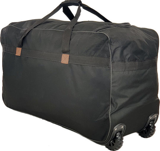 Ormi 1076 Sack Voyage 120lt Black with Wheels Fabric L78xW35xH45cm