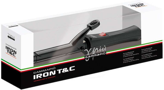 GammaPiu Iron Clip T&C Ondulator De Păr Pentru Bucle 25mm
