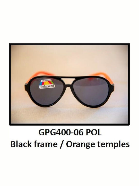 Giannini Kinder-Sonnenbrillen mit Polarisiertem Spiegel-Orange