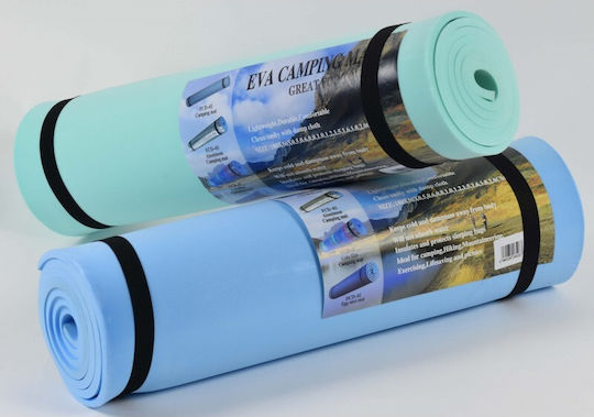 Hupa Eva Foam Single Camping Sleeping Mat 180x50cm Thickness 0.6cm in Blue color