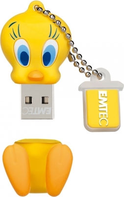 Emtec Looney Tunes Episode 1 Tweety 16GB USB 2.0 Stick Galben