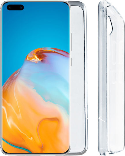 Volte-Tel Slimcolor Air Back Cover Silicone Transparent (Huawei P40)