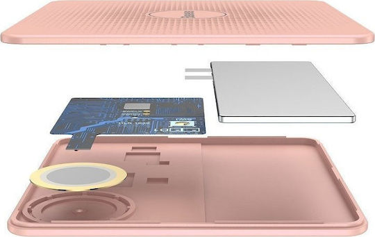 Baseus T1 Apple Find My & Google Find Hub Ροζ