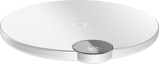 Baseus Ασύρματος Φορτιστής (Qi Pad) 10W Λευκός (WXSX-02)