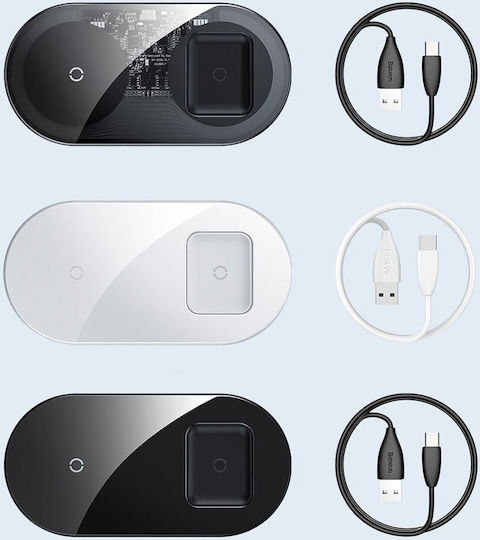 Baseus Kabelloses Ladegerät (Qi Pad) Schwarzs (Simple)
