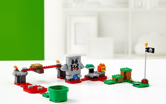 LEGO Super Mario Whomp’s Lava Trouble pentru 6+ Ani 133 Bucăți