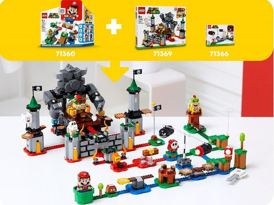 LEGO Super Mario Boomer Bill Barrage за 7+ Години 132 Бройки