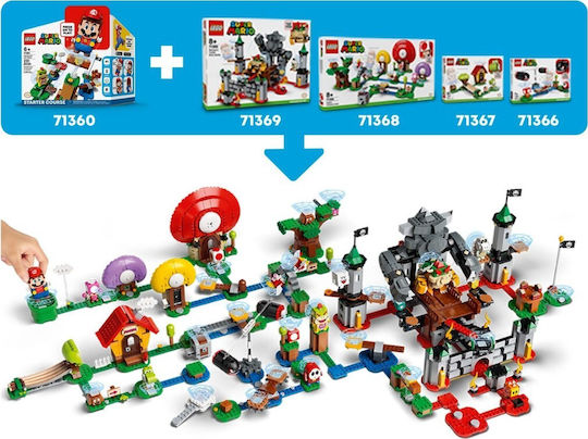 LEGO Super Mario Casa Lui Mario Și Yoshi Pentru 6+ Ani 205 Bucăți