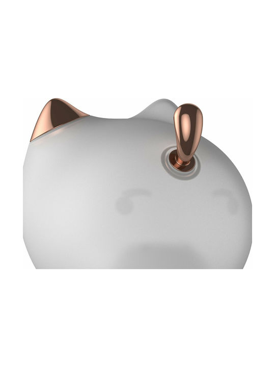 Baseus Led Kids Decorative Lamp Kitty White 14.2x10x11.2εκ.