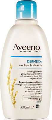 Aveeno Dermexa Body Wash Гел за тялото Подходящо за Атопична Кожа 300мл