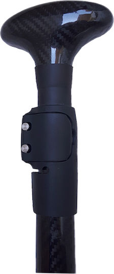 Aquasup Paddel für Sup Kohlefaser Schwarz