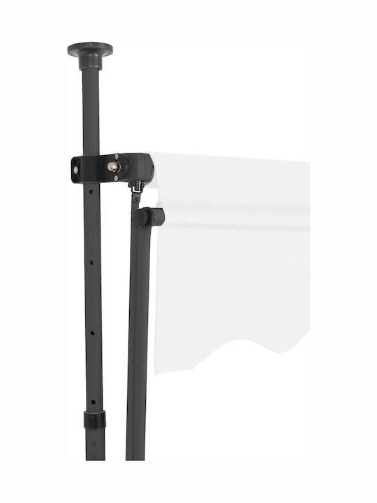 vidaXL Тента Тераса С LED Крем 1x1.2м