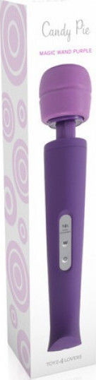 Toyz4lovers Candy Pie Plum Δονητής Μασάζ 32cm Purple