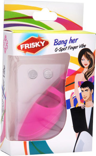 XR Frisky Bang Her Mini Δονητής Δακτύλου 8cm Pink