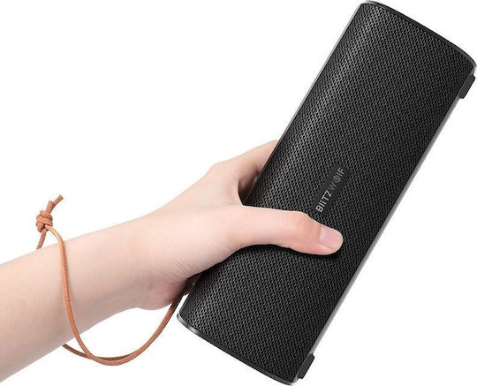BlitzWolf Ηχείο Bluetooth 12W με Διάρκεια Μπαταρίας έως 4.5 ώρες Μαύρο BW-WA2