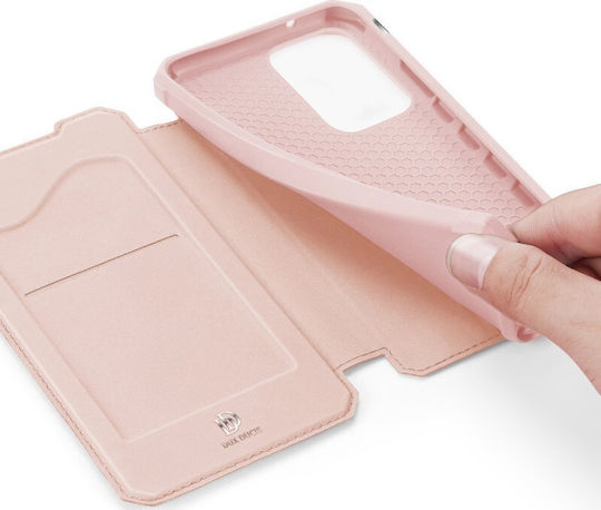Dux Ducis Skin X Buchen Sie Synthetisches Leder Rosa (Galaxy S10 Lite)