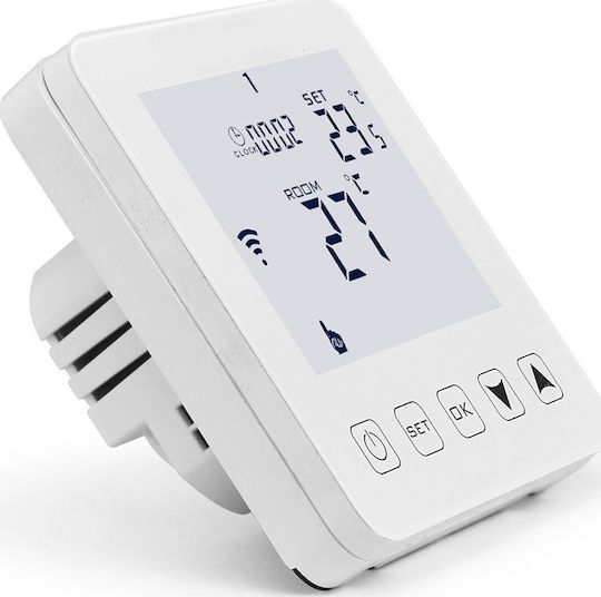 Hysen HY08-1 Digital Termostat Spațiu Inteligent cu Ecran Tactil și Wi-Fi