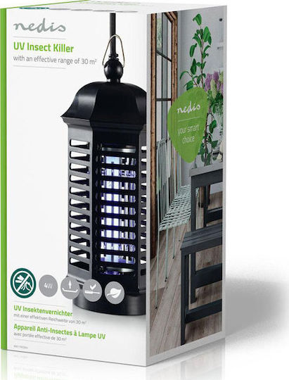 Nedis Mosquito Stop Електрическа инсектна ловилка 4W INKI110CBK4